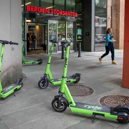 شقة Luxury & Modern By The Ocean برغن